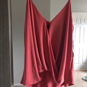 Beautiful Coral tank from LULU’s NWT